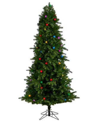 Nearly Natural 7.5Ft. Montana Mountain Fir Artificial Christmas Tree