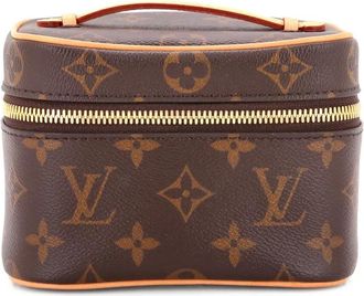 Louis Vuitton Nice Vanity Case kleine buidel met monogram canvas - Bruin