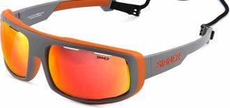 Sinner Apollo Court Polarized SISU-878-20-58B Mens Sunglasses Grey Size Standard