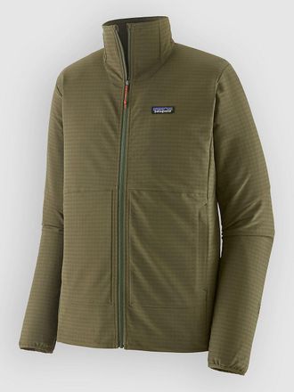 Patagonia R1 Techface Jas groen