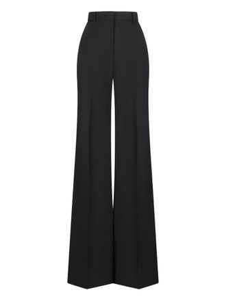 Sportmax high-waist wide-leg trousers - Black