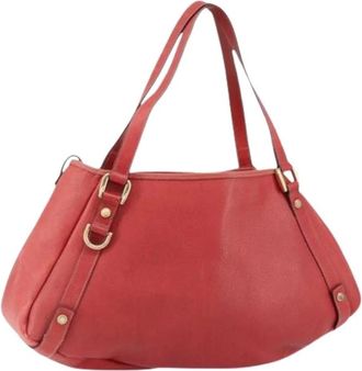Gucci Pre-owned Shoulder Bags, female, Red, Size: ONE SIZE Pre-owned Shoulder Bag