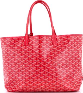 Goyard Saint Louis Reversible Tote Coated Canvas and Printed Canvas PM