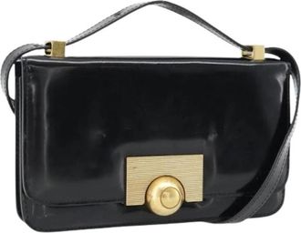 Bottega Veneta Pre-owned Vintage Mini Shoulder Bag - Dames - Vintage Mini Tas - Zwart - ONE Size - Leer - Vintage