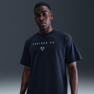 Nike Chelsea FC Nike Mens Total 90 Soccer T-Shirt in Blue | HV4918-451