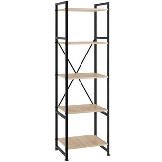 TecTake Estanter&iacute;a 475 x 345 x 1515cm madera industrial clara