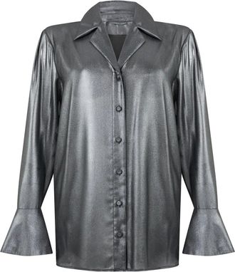 Alberta Ferretti Donna, Camicette, Grigio, XL, new