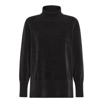 Roberto Ricci Design Rrd, Truien & Vesten, Dames, Grijs, XS, Chenille Turtleneck