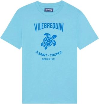 Vilebrequin Uomo, Top, Blu, XL, new