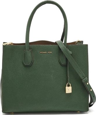 Michael Kors Borsa tote Mercer in pelle - Verde