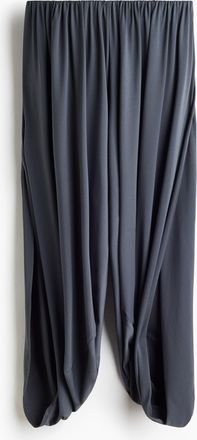 H&M Wrap-detail balloon trousers - Dunkelgrau