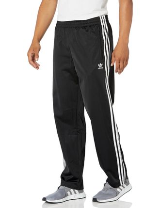 adidas Originals Mens Adicolor Classics Firebird Track Trousers, Black/White, X-Large, black / white, XL