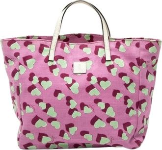 Gucci Pre-owned Tote Bags, female, Pink, Size: ONE SIZE Pre-owned Tote Bag