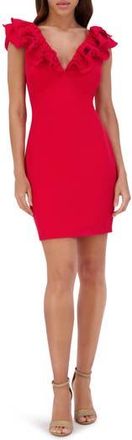 Siena My Balconia Solft Touch Gab Minidress in Poppy at Nordstrom Rack, Size 10