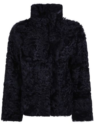 P.A.R.O.S.H. P. A.R. O.S. H. Coat With Fur D431914.Leak26