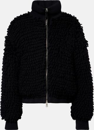 Moncler x EE72 by Edward Enninful wool-blend down jacket