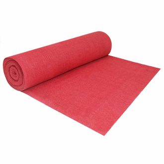 vidaXL Rollo De Yute 200 X 1000 Cm Rojo Vidaxl