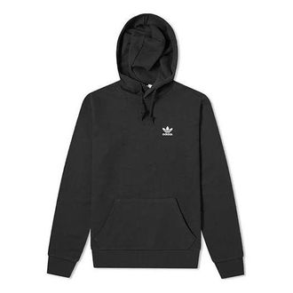 adidas originals Trefoil Casual Sports Hoodie Black FM9956