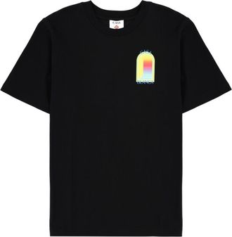 Casablanca Black Crew Neck T-Shirt