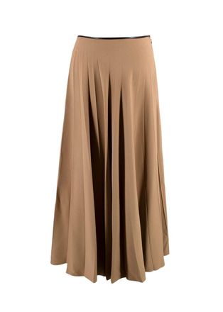 Peter Do High-rise Stretch-cr&ecirc;pe Midi Skirt Size XS