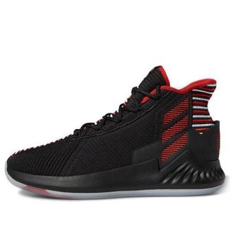 adidas Derrick Rose 9 GEEK UP Black White Red EE6846