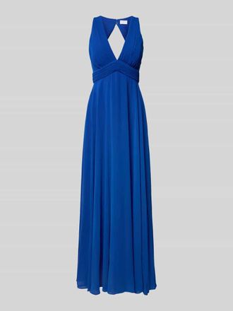 Jake*s Abendkleid mit Cut Out im R&uuml;cken in Royal, Gr&ouml;&szlig;e 40