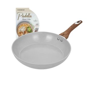 KASANOVA Padella 30 cm antiaderente ceramico New Ceramic grigio