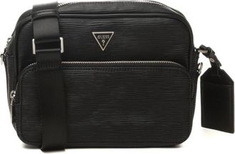 Guess Hombre, Bolsos, Negro, Talla: ONE Size