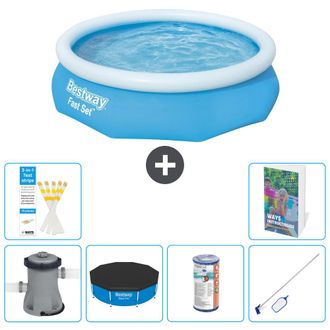 Bestway Piscina Bestway Fast Set Redonda - 305x76 Cm - 7-piezas S304