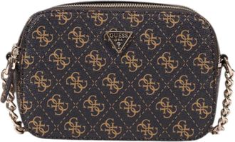 Guess Compacte Crossbody Camera Tas - Dames - Schoudertassen - Bruin - ONE Size - Tassen
