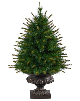 Nearly Natural 3.5Ft. New England Pine Artificial Christmas Tree