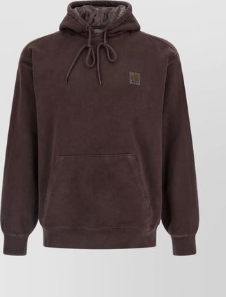 Carhartt Work in Progress hoodie with drawstring and kangaroo pocket