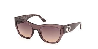 Guess GU00363 48F Womens Sunglasses Brown Size 55