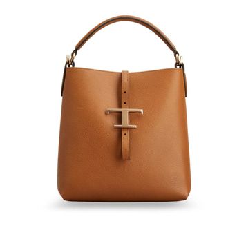 Tod's Dames, Tassen, Bruin, Maat: ONE Size Leer