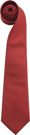 Premier Heren Kleuren Gewone mode / Business Tie (Pakket van 2) (Bourgondi&euml;)