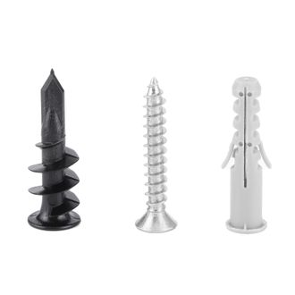 Infinite 5-teiliges Wandhaken-set F&uuml;r Die Garage - Doppelhaken Zur Aufbewahrung Von Werkzeug, Fahrr&auml;dern Und Schl&auml;uchen - Korrosionsbest&auml;ndiges Eisen - Maximal