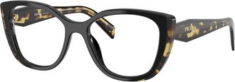 Prada Glasses, unisex, Brown, Size: 53 MM 0PR B04V