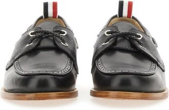 Thom Browne Boat Moccasin Loafer - Black