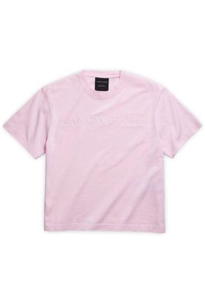 Canada Goose WOMENS ROAM T SHIRT Size: L, colour: PINK