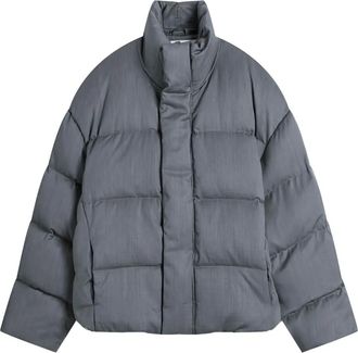 Entire studios Giacca con scollo a imbuto - Grigio