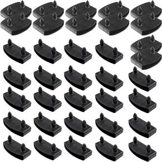 OEM Accesorios Para Bases De Cama De L&aacute;minas: 36 Piezas (soportes, L&aacute;minas De Repuesto, Conectores)