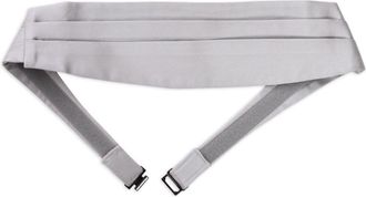 Tombolini Fascia da smoking in seta - Grigio