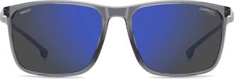 Carrera Carduc 071/S 59mm Rectangular Sunglasses in Grey/blue Sky Sp at Nordstrom