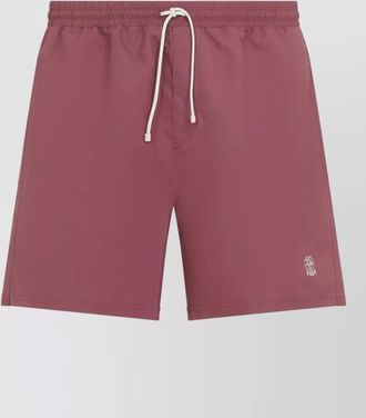 Brunello Cucinelli polyester swim shorts tech fabric pockets