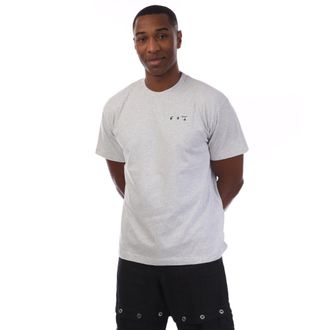 Off-white Off White Heren Groot Logo T-Shirt (Grijs/Zwart)