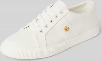 Lauren Ralph Lauren Sneaker mit Logo-Applikation Modell JANSON II in Weiss, Gr&ouml;&szlig;e 38
