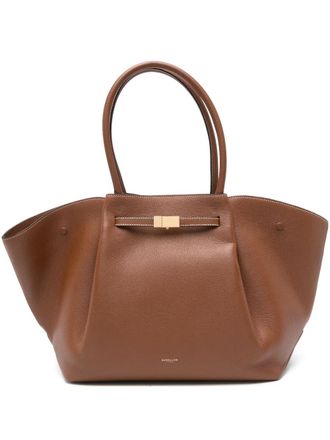 DeMellier New York tote bag - women - Organic Cotton/Calf Leather - One Size - Brown