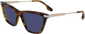 Victoria Beckham Yellow Acetate Womens Sunglasses