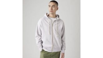 Levi's Authentic Full Zip Sweatshirt - Mens - 2XL - Grey