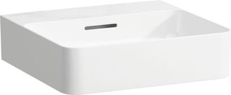 Laufen Laufen - Val Lavabo Con Enjuague Manual, Sin Agujero Para Grifo